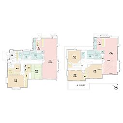 旭区中古戸建 積水ハウス施工 2世帯住宅 北西角地