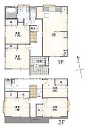 都筑区中古戸建 5LDK リノベ カースペース2台