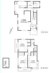 茅ヶ崎市中古戸建 2面バルコニー 陽当り・通風