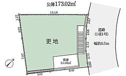 青葉区売地 建築条件無し 車庫