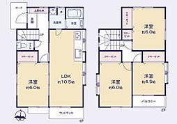 瀬谷区中古戸建 ウッドデッキ 南面バルコニー
