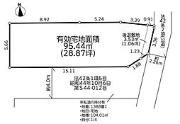 藤沢市売地 角地 陽当たり