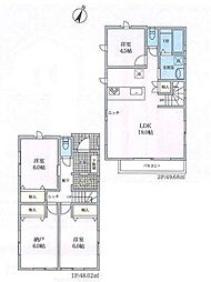 B号棟南区新築戸建 WIC ペニンシュラキッチン