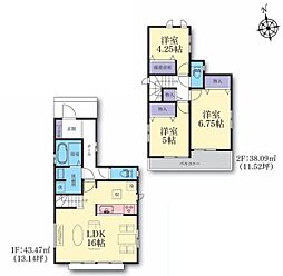 B号棟藤沢市新築戸建 南面バルコニー
