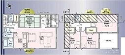 1号棟緑区新築戸建 3台駐車可