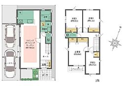 3号棟町田市新築戸建 カースペース 床暖房