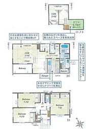 3号棟旭区新築戸建 LDK21帖以上 ロフト