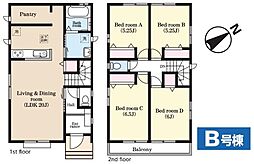 成田市　大袋（おおぶくろ）全3棟　B号棟