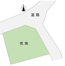 建築条件なし土地　成田市　米野