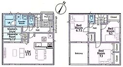 クレイドルガーデン富里市七栄第34・7棟・3号棟