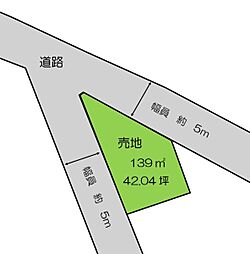 売地　八街市　八街へ（やちまたし　やちまたへ）