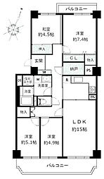 布佐平和台駅前マンションウイングB棟