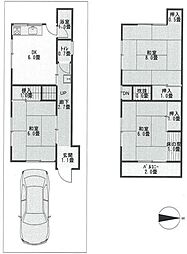 城陽市富野西垣内の一戸建て