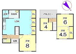 宇治市木幡平尾の一戸建て