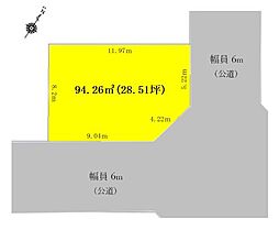 宇治市小倉町蓮池の土地