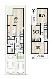 京都市山科区大塚南溝町の一戸建て