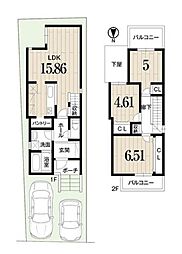 京都市山科区大塚南溝町の一戸建て