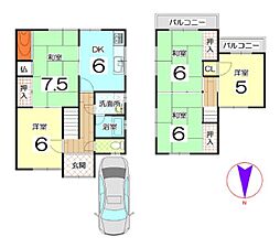 城陽市寺田今堀の一戸建て