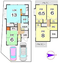 宇治市宇治矢落の一戸建て