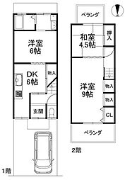 宇治市伊勢田町井尻の一戸建て