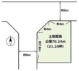 京都市山科区勧修寺東堂田町の土地