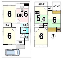 宇治市広野町桐生谷の一戸建て