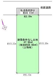 京都市山科区大宅古海道町の土地