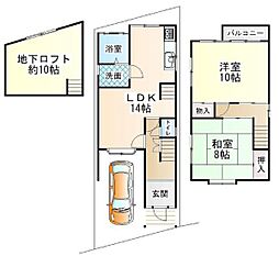 宇治市木幡南山の一戸建て
