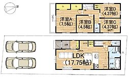 宇治市広野町丸山の一戸建て