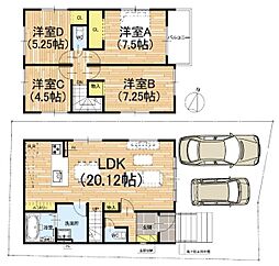宇治市広野町寺山の一戸建て