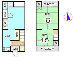 宇治市羽拍子町の一戸建て