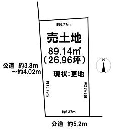 宇治市木幡檜尾の土地