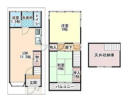 宇治市小倉町南堀池の一戸建て