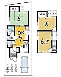京都市山科区大宅関生町の一戸建て