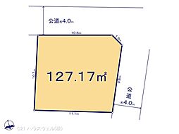 桶川市朝日3丁目の土地