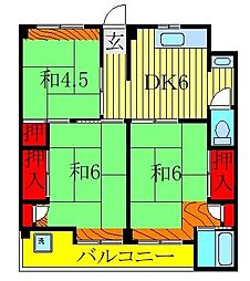 ビレッジハウス愛生7号棟 201