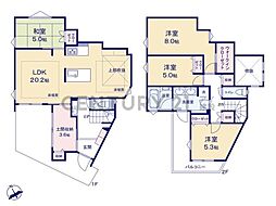 横浜市青葉区市ケ尾町　新築一戸建て