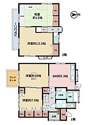 茅ヶ崎市萩園　中古一戸建て