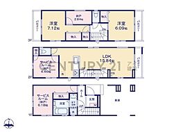 川崎市幸区戸手本町2丁目　新築一戸建て