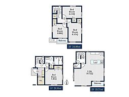 大和市中央5丁目　新築一戸建て