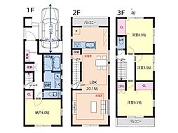 川崎市川崎区桜本2丁目　新築一戸建て