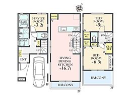 大和市中央林間1丁目　新築一戸建て