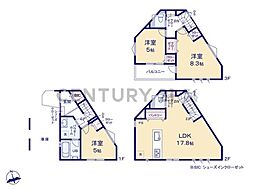 横浜市西区境之谷　新築一戸建て
