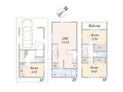 川崎市川崎区台町　新築一戸建て