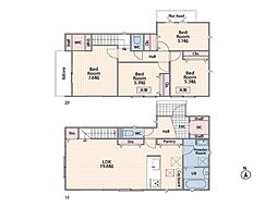 横浜市港北区新吉田東1丁目　新築一戸建て