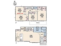 横浜市都筑区池辺町　新築一戸建て