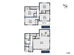 横浜市神奈川区三枚町　新築一戸建て