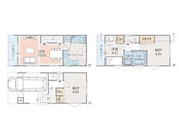 川崎市中原区上平間　新築一戸建て