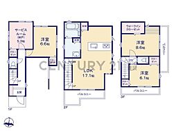 川崎市中原区小杉陣屋町1丁目　新築一戸建て