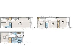 川崎市中原区苅宿　新築一戸建て